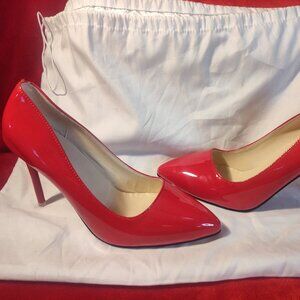 Unbranded Red Patent Leather Hi-Heels Red Bottoms Size 40